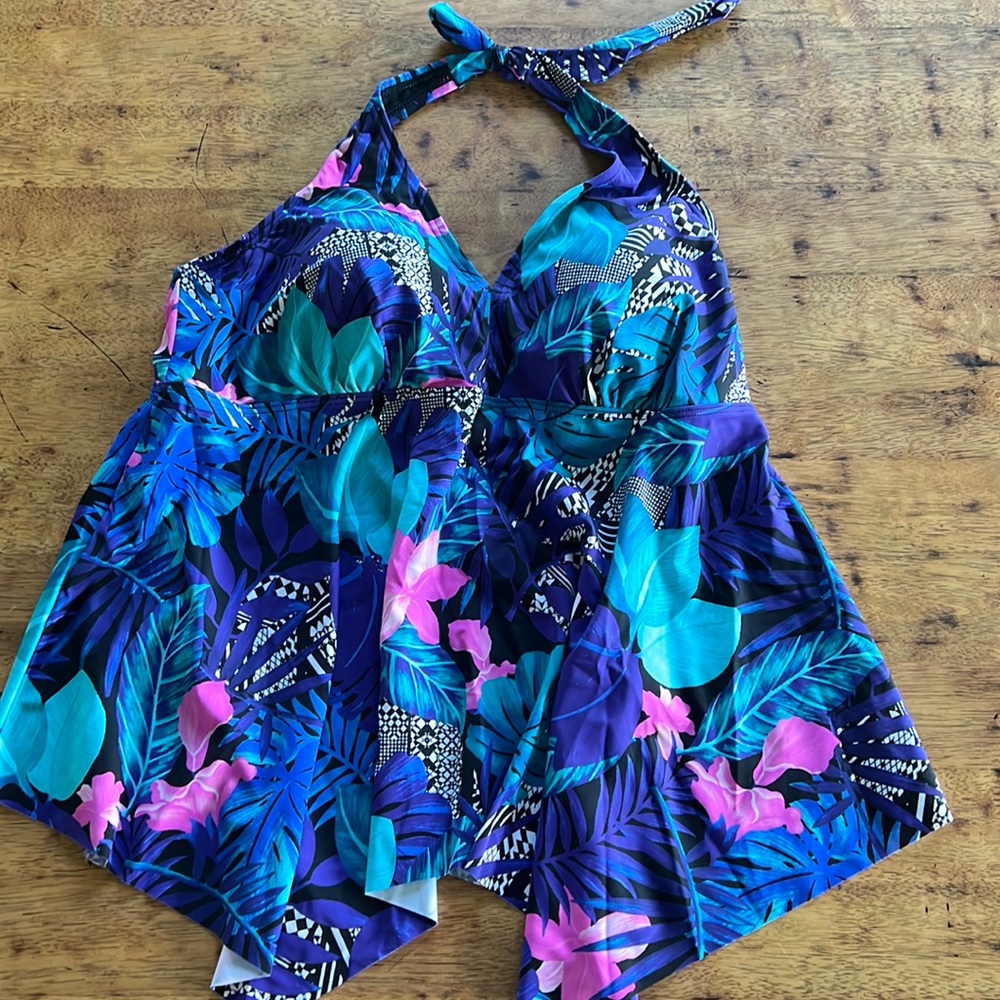 New! Swimsuits For All plus size tankini